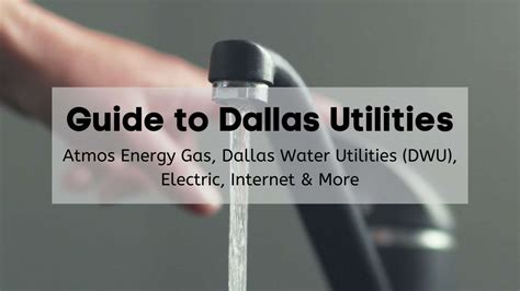 A Mover’s Guide to Setting Up Dallas Utilities .